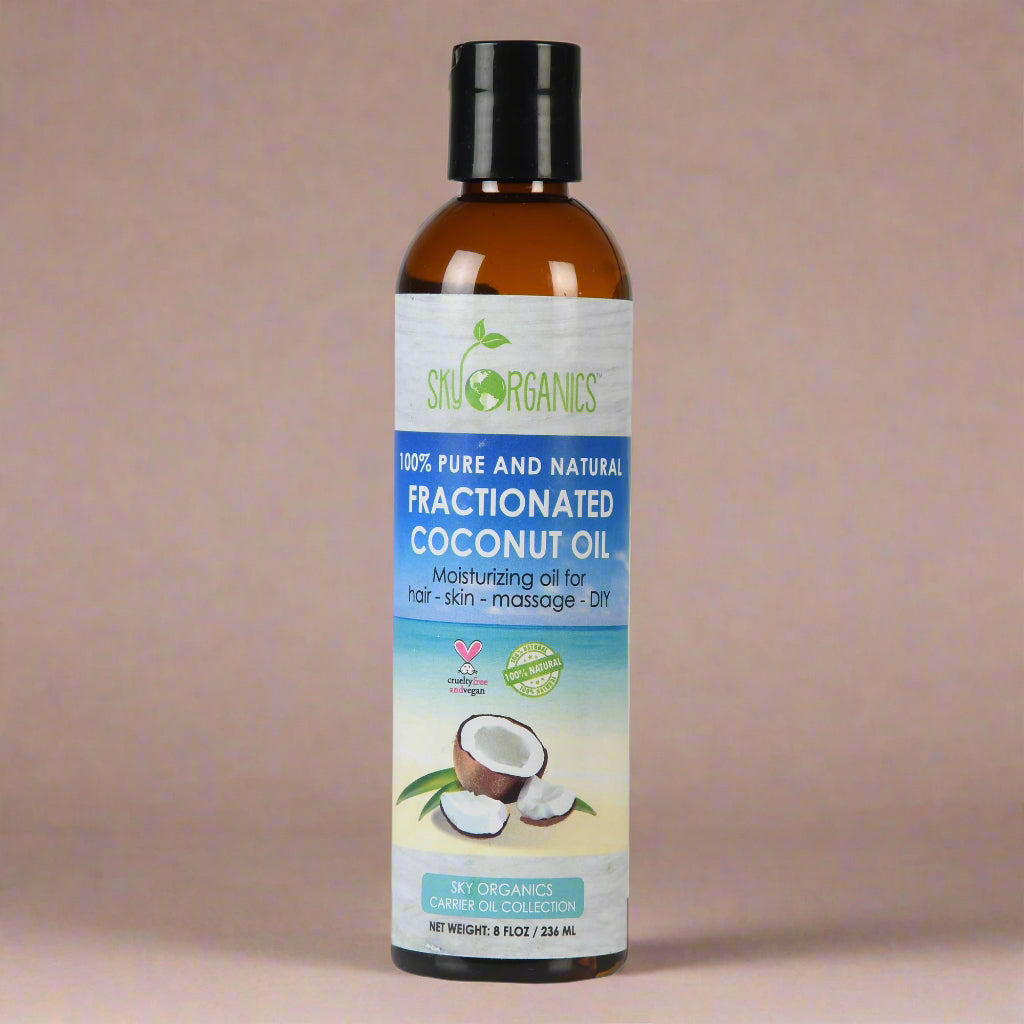 Sky Organics Fractionated Coconut Oil 8 Fl Oz