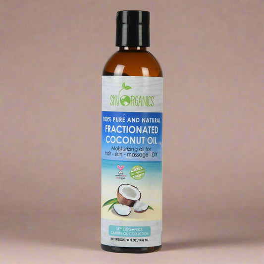 Sky Organics Fractionated Coconut Oil 8 Fl Oz