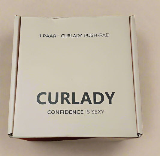 CURLADY Confidence Is SEXY Super Sticky Double-Sided Push-Pad – 1 Pair, Size B (New in Box)
