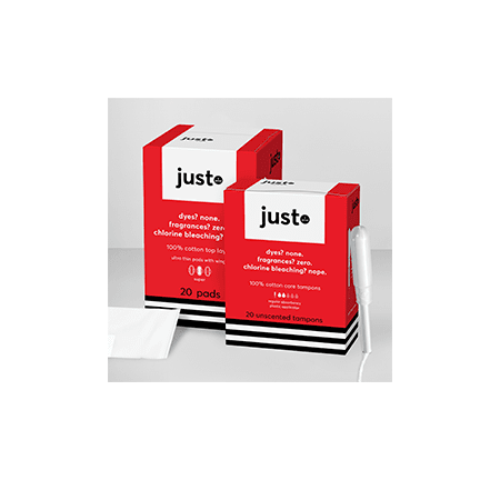 Just Cotton Core Light Absorbency Tampons – 20 Count - COLO