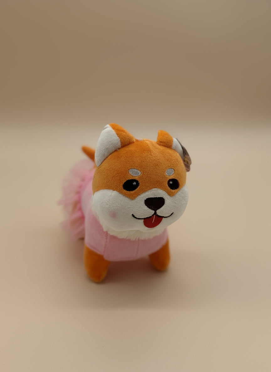 Shiba Inu Small Plush Puppy – Cute Stuffed Dog Toy