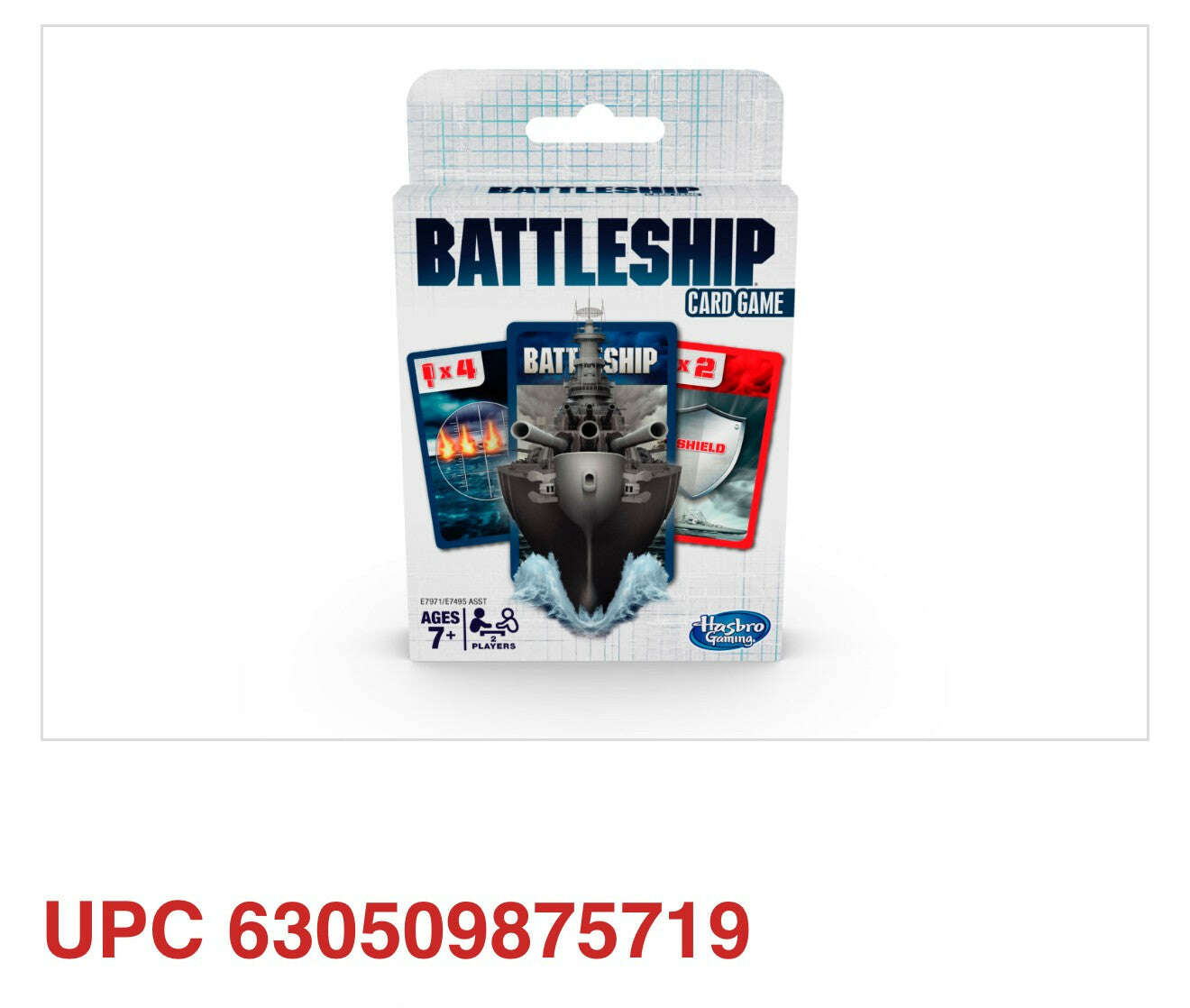 Battleship Classic Card Game (8-Pack) - COLO
