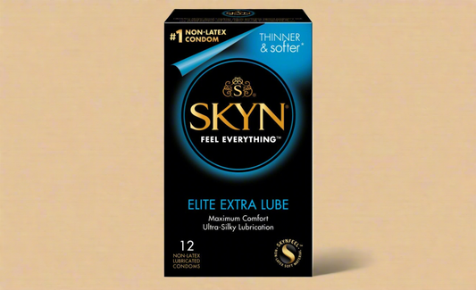 SKYN Extra Lubricated Non-Latex Condoms (12 Pack)