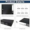 Foldable Clipboard with Cover – Black - COLO