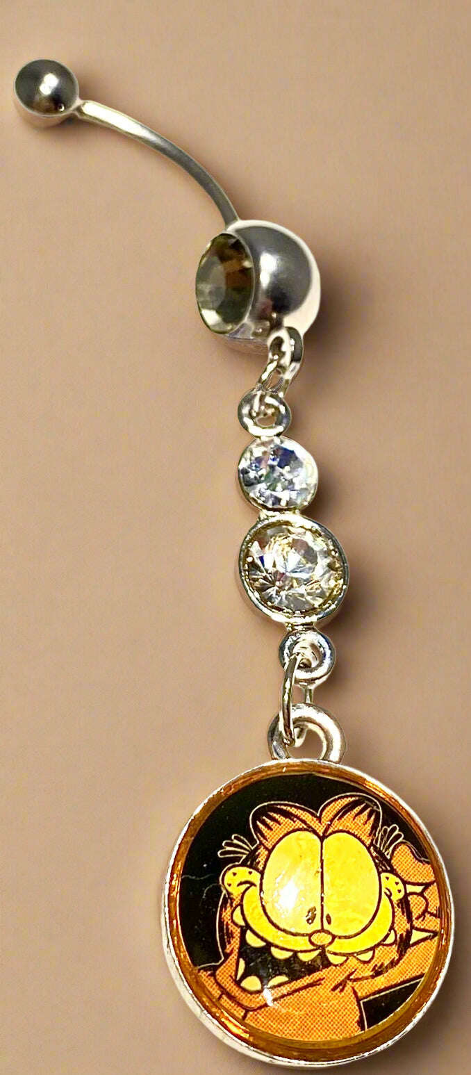 Garfield Belly Ring - COLO