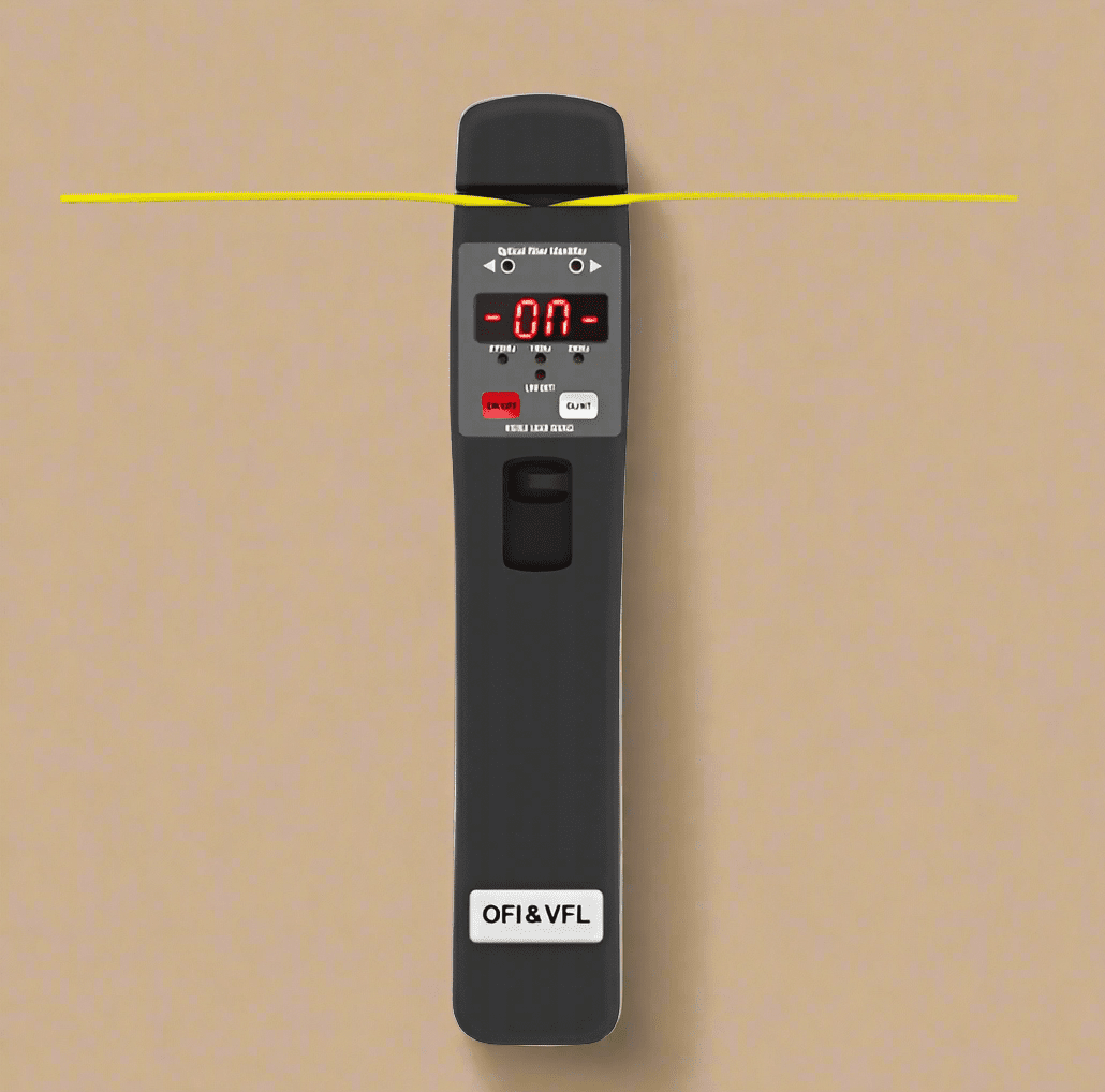 TMOFI-401 Live Fiber Optical Identifier with Visual Fault Locator (for 0.25mm–3.0mm Fibers) - COLO