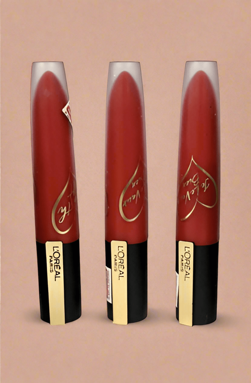 L'Oreal Lip Stain Red Makeup Rouge Signature Matte #424 - COLO