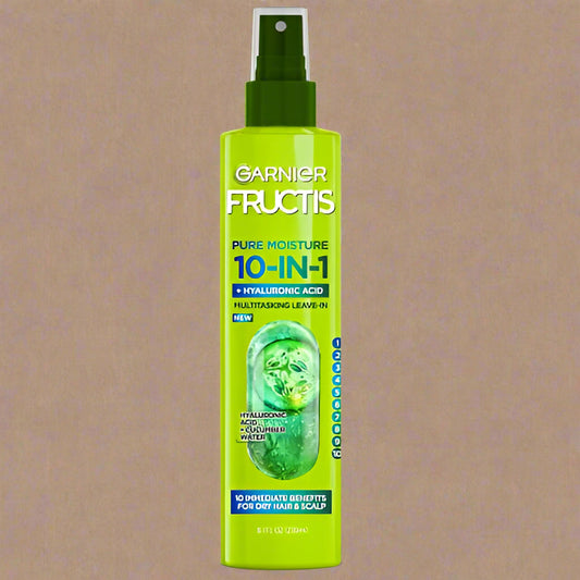 Garnier Fructis Pure Moisture 10-in-1 Spray, 8.1 OZ