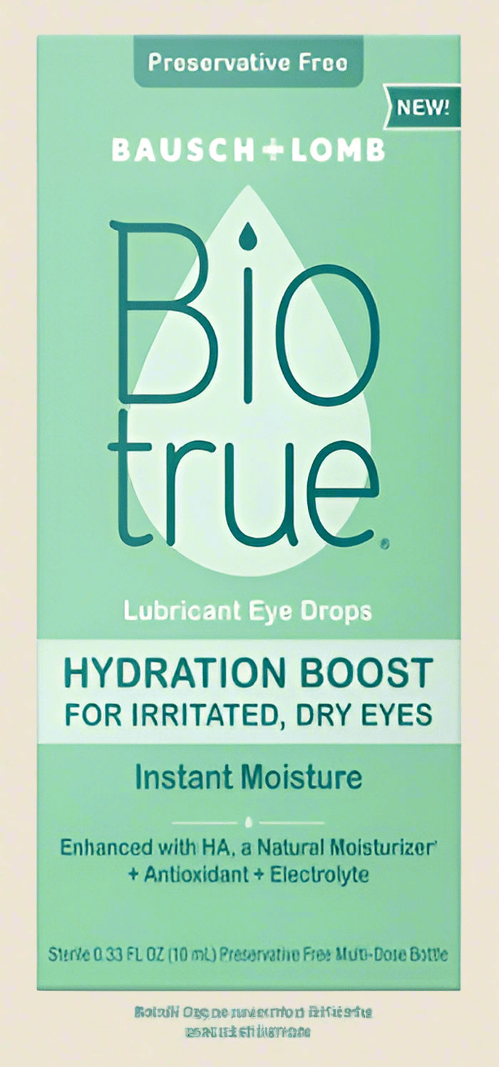 Biotrue® Hydration Boost Lubricant Eye Drops – 0.33 fl oz (10 mL) - COLO