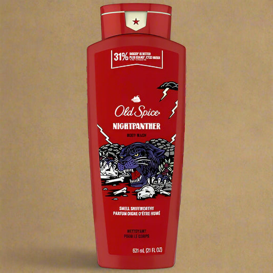 Old Spice Body Wash for Men NightPanther 21 Fl Oz
