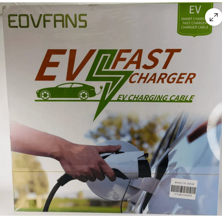 EOVFans EV Fast Charger – Portable Electric Vehicle Charging Station - COLO