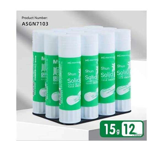 M&G Solid Glue Sticks – High Viscosity, Non-Toxic (3-Pack, 8g/15g/21g) - COLO