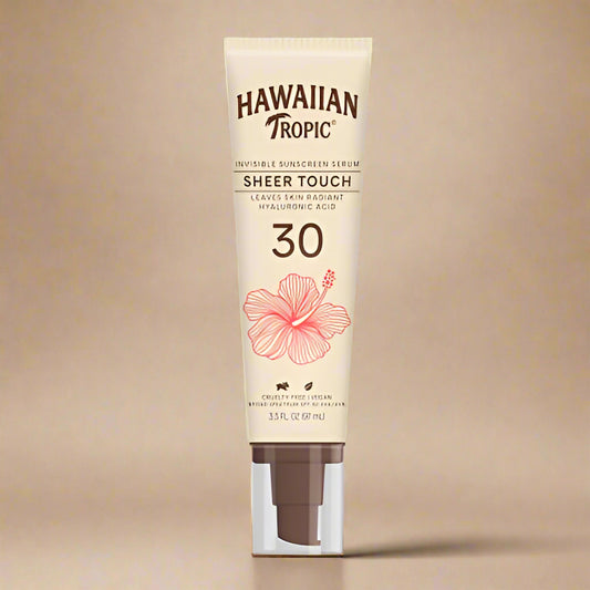 Hawaiian Tropic Sheer Touch Sunscreen Serum for Body - SPF 30, 3.3 Fl Oz