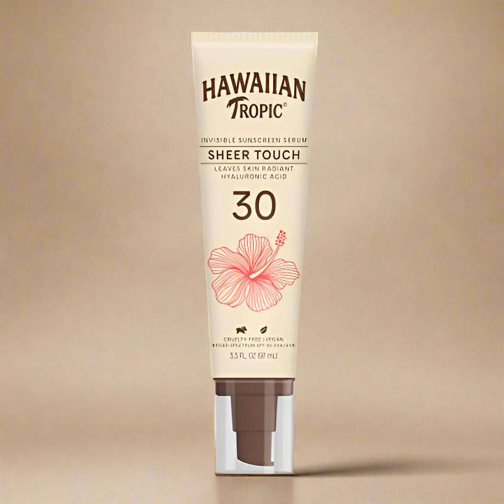 Hawaiian Tropic Sheer Touch Sunscreen Serum for Body - SPF 30, 3.3 Fl Oz - COLO