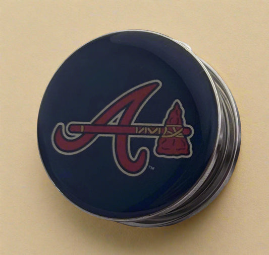 Licensed MLB Atlanta Braves Ear Plug Gauges