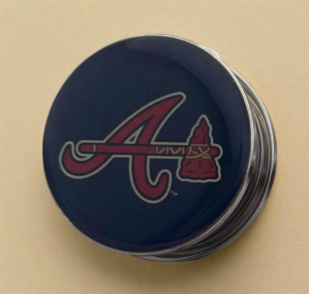 Licensed MLB Atlanta Braves Ear Plug Gauges - COLO