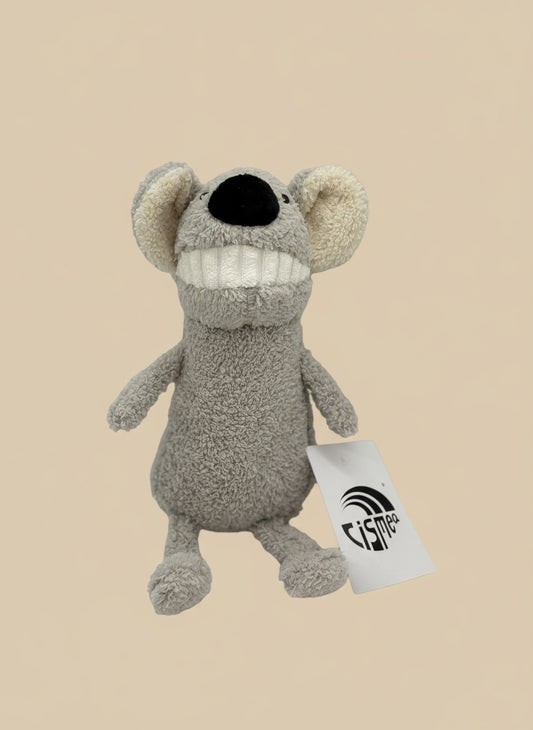 Soft Plush Gray Mouse Stuffed Animal Toy – Medium Size (10" to 14")