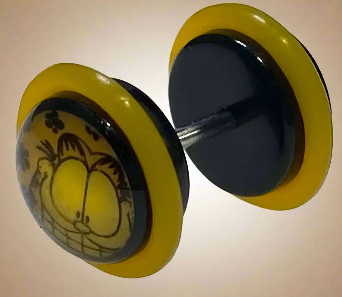 Garfield Plug Body Jewelry - COLO