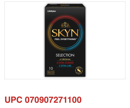 SKYN Selection Non-Latex Condoms (10 Pack) - COLO
