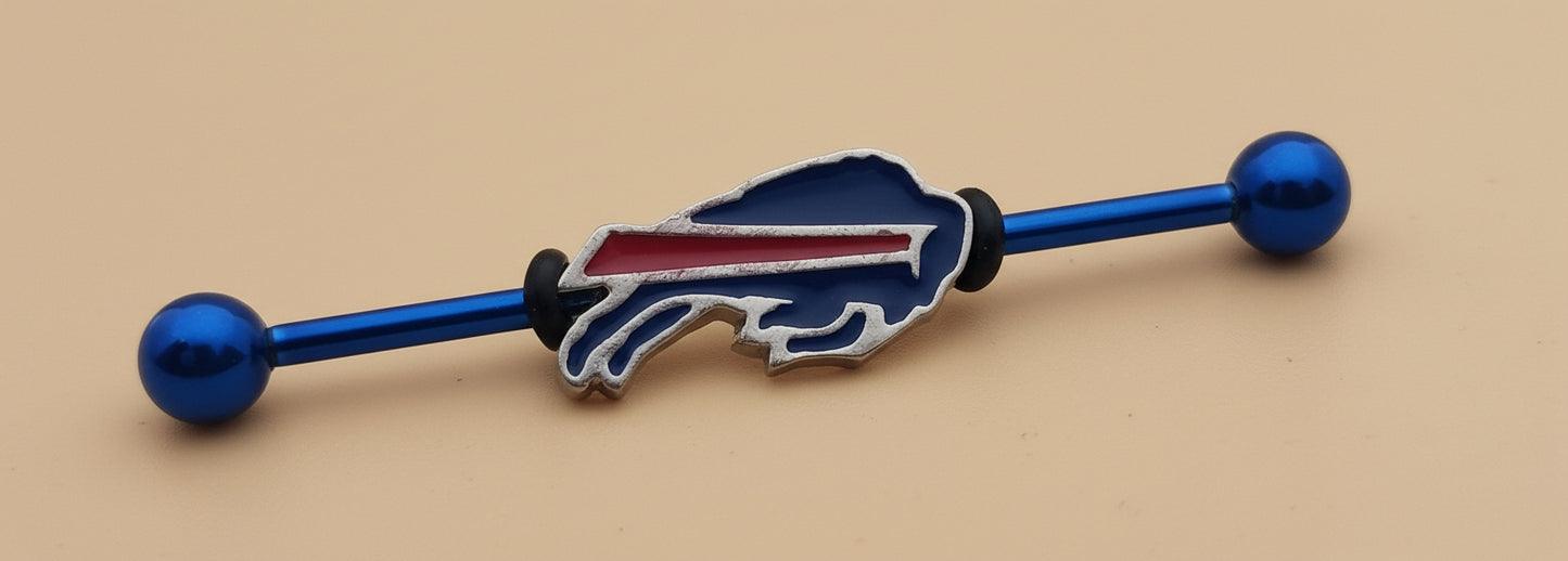 Buffalo Bills Nfl Industrial Slider Barbell
