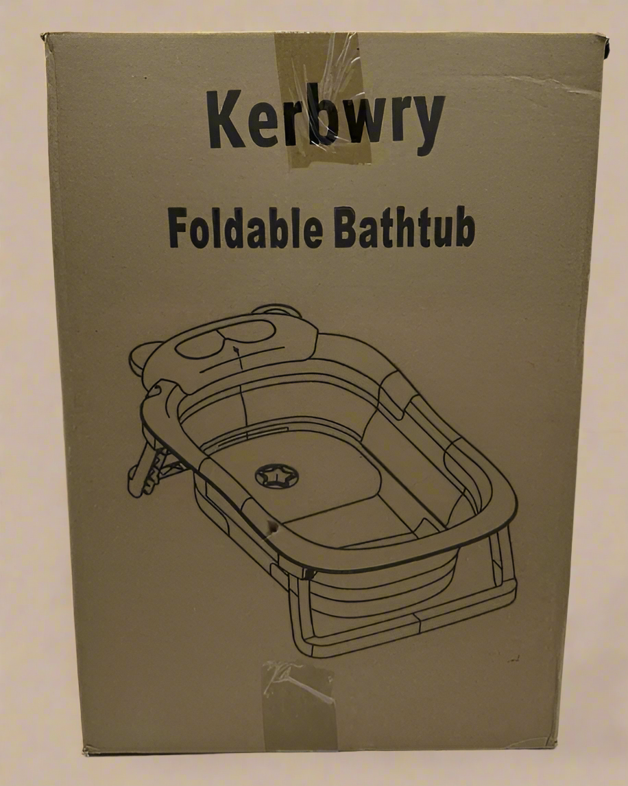 Kerbwry Baby Foldable Bathtub