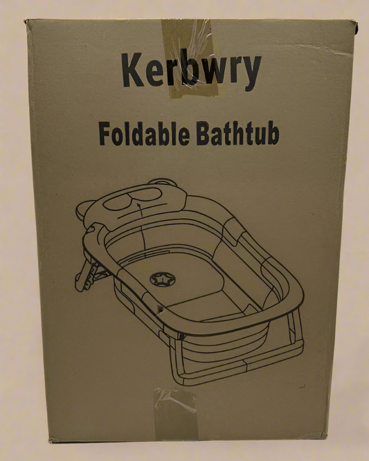 Kerbwry Baby Foldable Bathtub