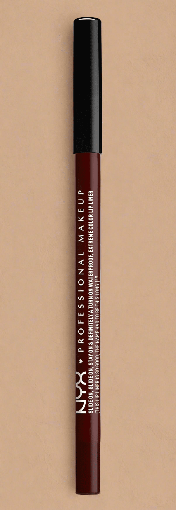 NYX Professional Makeup Slide On Waterproof Lip Pencil – Dark Soul (Deep Wine Red), 0.042 fl oz - COLO