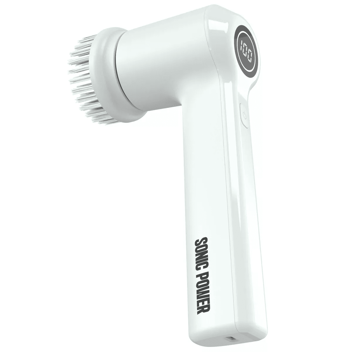 Sonic Power Rechargeable Electric Scrubber with Interchangeable Brush Heads - COLO