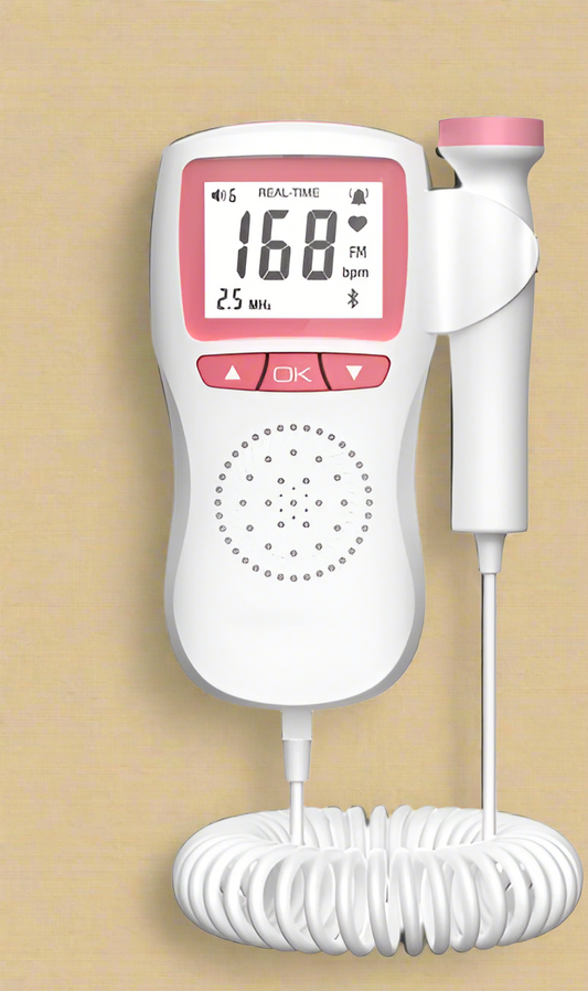 Detect and Heart Monitor for Home Use – Portable Mini Device for Pregnant Women and Babies