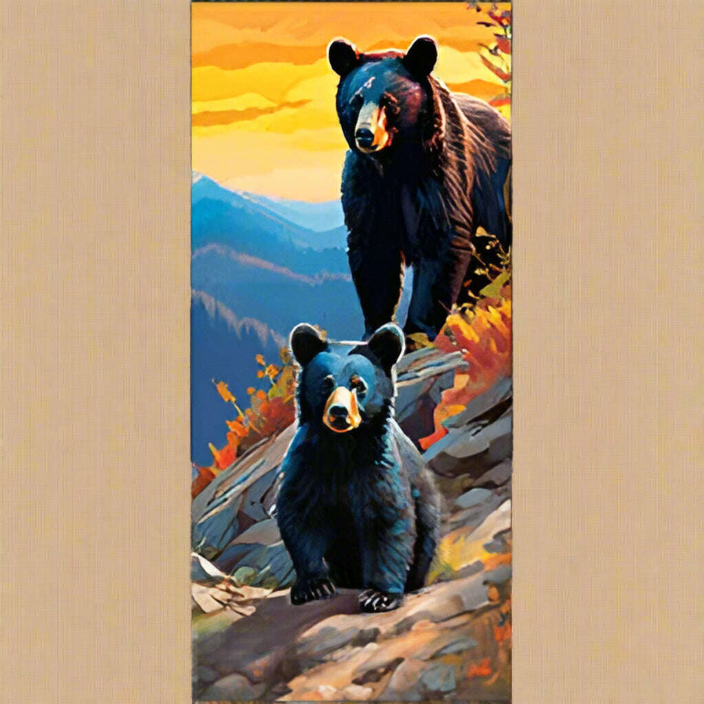 BEARS TOWEL – 30x60 Inch Cotton Beach Towel - COLO