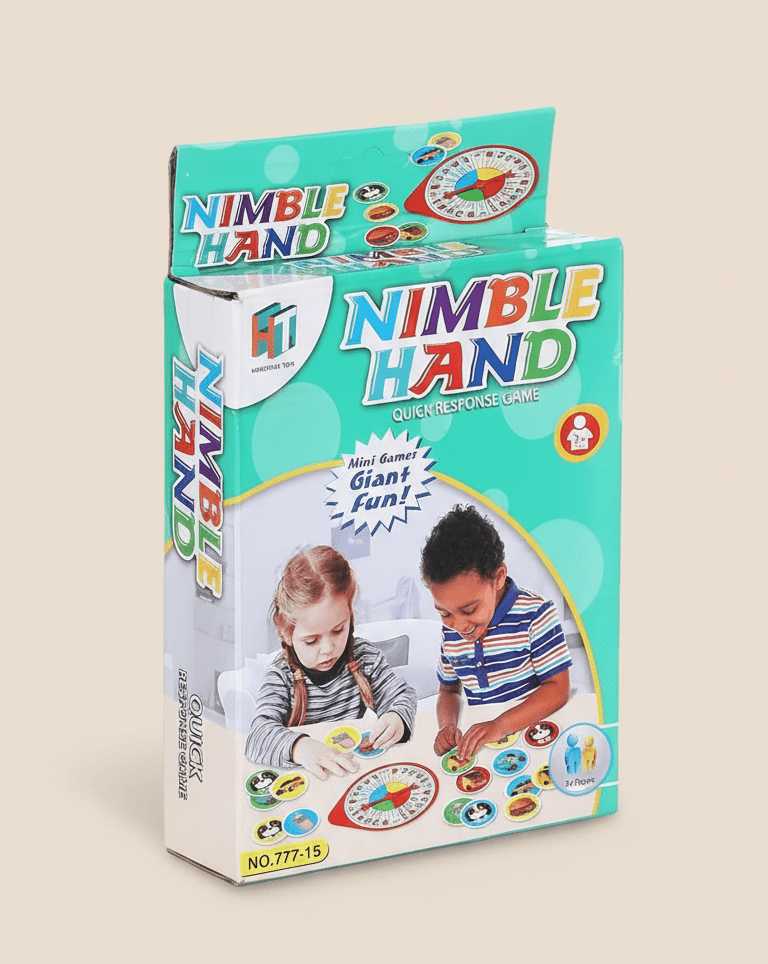 Nimble Hand Quick Response Game for Kids – Multi-Color - COLO