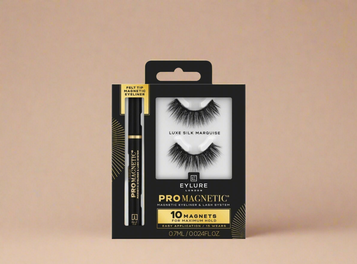 Eylure ProMagnetic Luxe Silk Marquise – 10 Magnet Eyelash Kit (No. 10)
