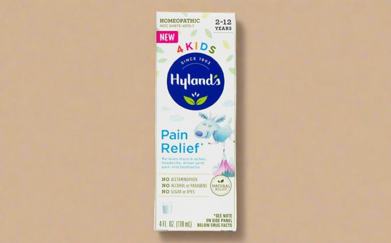 Hyland’s Naturals Kids Pain Relief (4 fl oz, Grape Flavor)