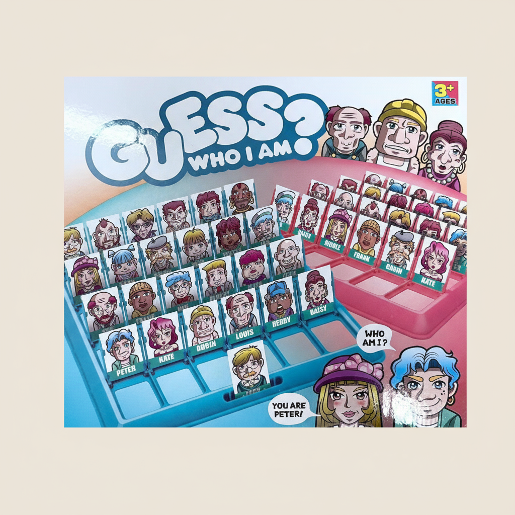 Guess Who I Am Family Board Game - COLO