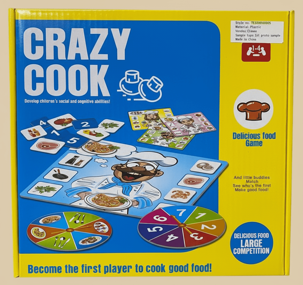 Crazy Cook Family Board Game - COLO