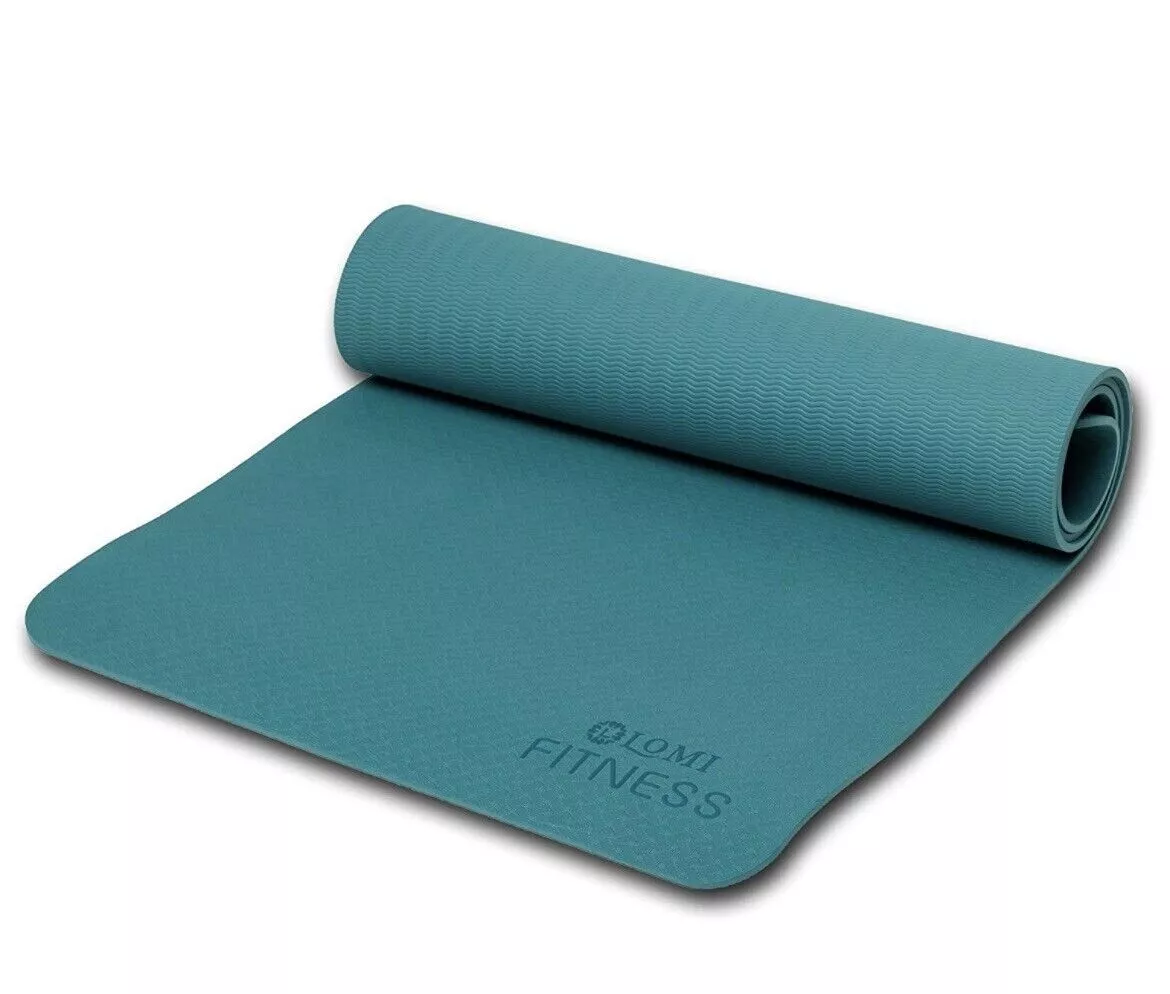 LOMI FITNESS YOGA MAT WITH SLIP-FREE MATERIAL AQUI