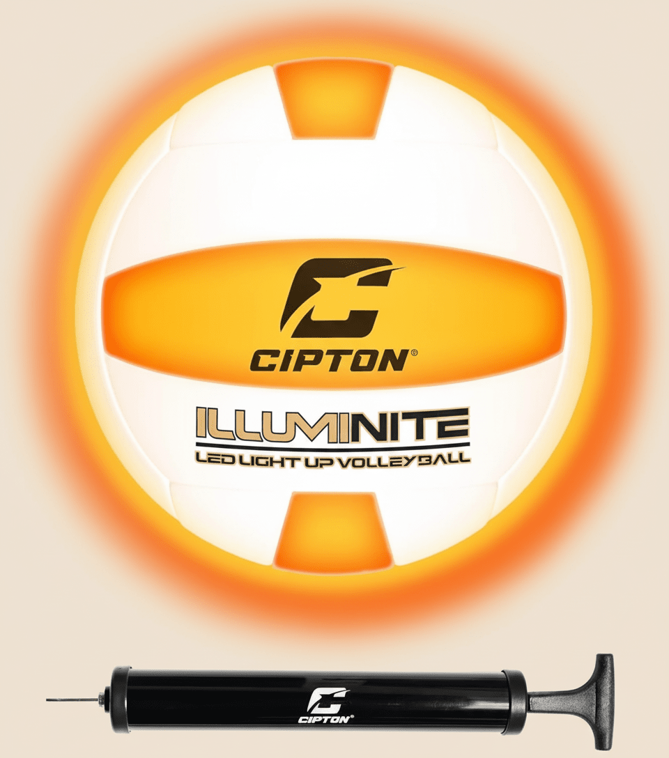 Cipton LED Premium Light-Up Volleyball - COLO