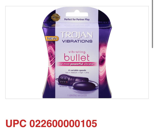Trojan Vibrations Vibrating Bullet Personal Massager
