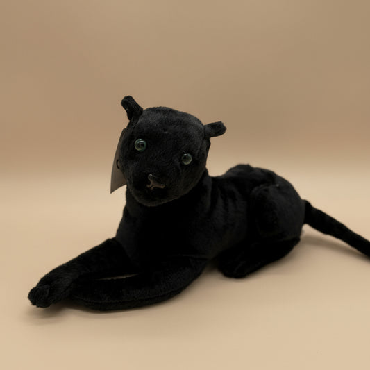 Soft Plush Black Panther Stuffed Animal Toy – Medium Size (10" to 14")