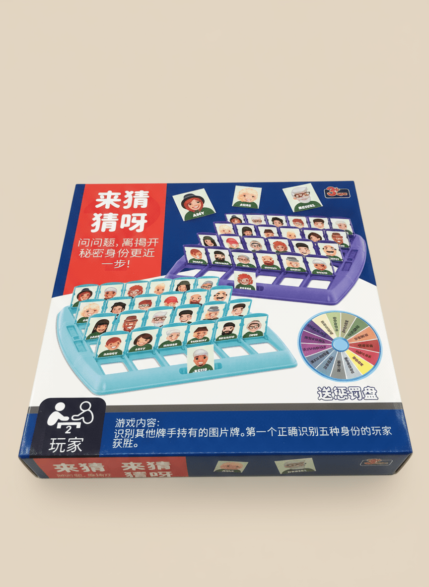 Guess Who? Character Matching Board Game - COLO