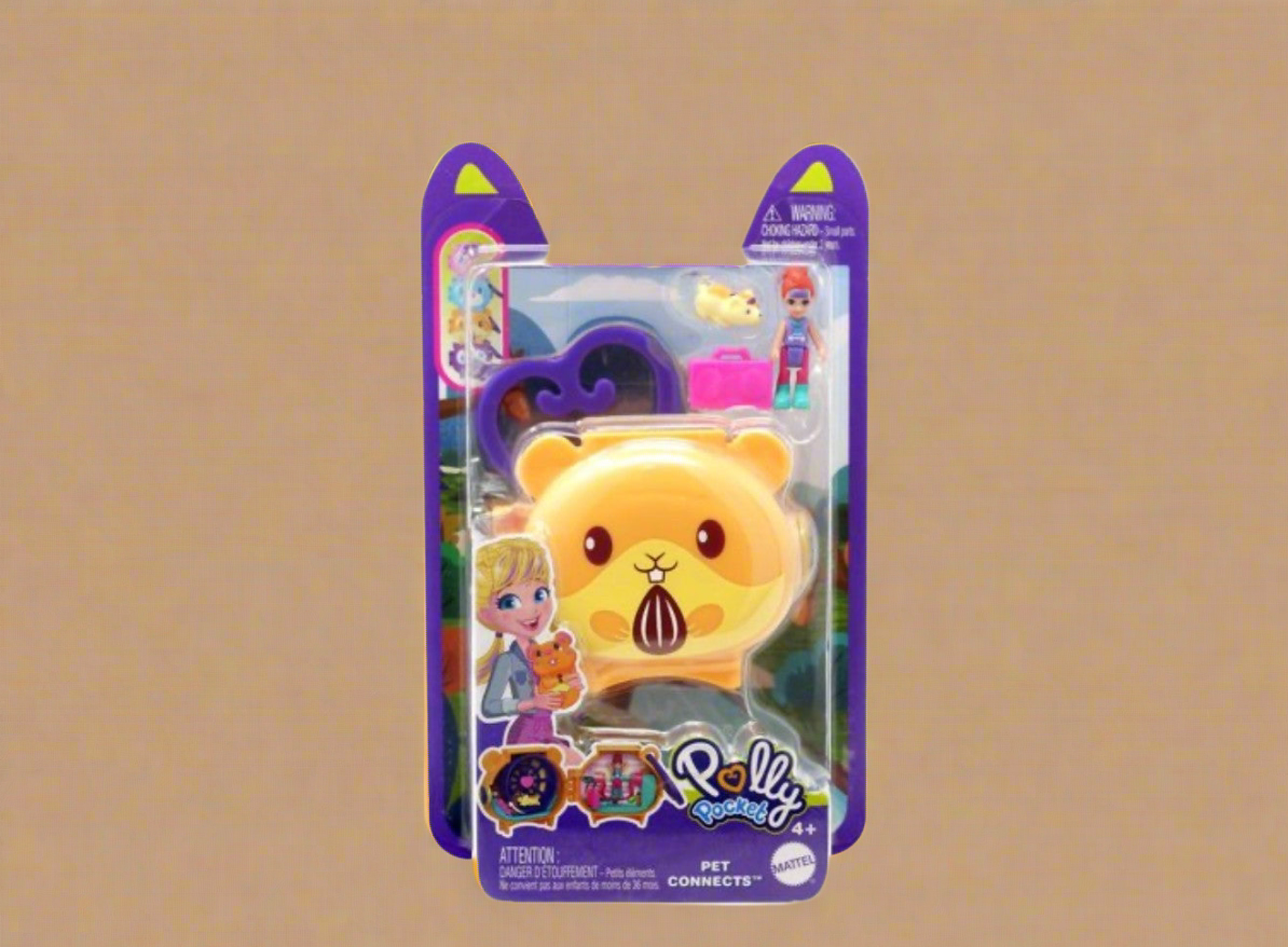 Polly Pocket Pet Connects Hamster Miro Playset