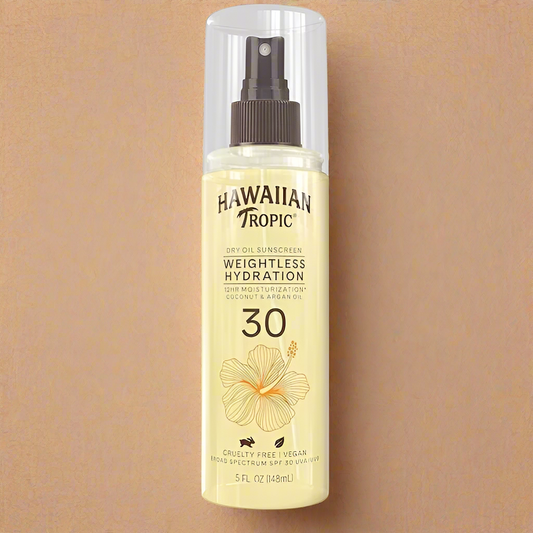 Hawaiian Tropic Silk Hydration Weightless Dry Oil Sunscreen SPF 30