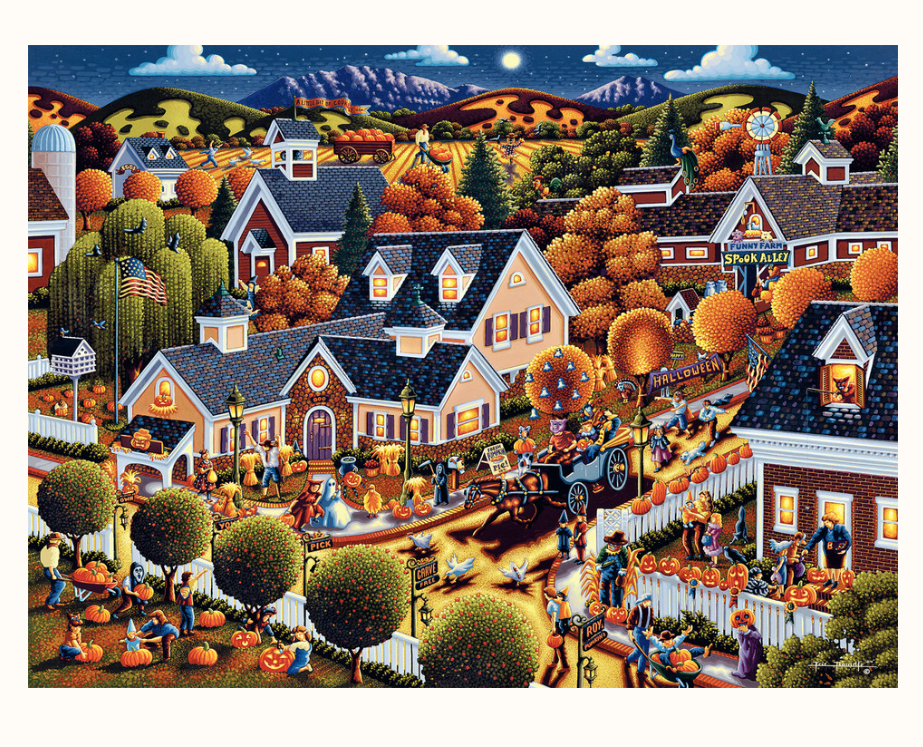Eric Dowdle: All Hallow's Eve 1000 Piece Puzzle - COLO