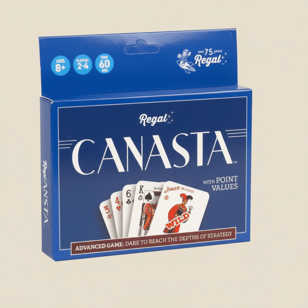 Regal Games Canasta Family Card Game - COLO