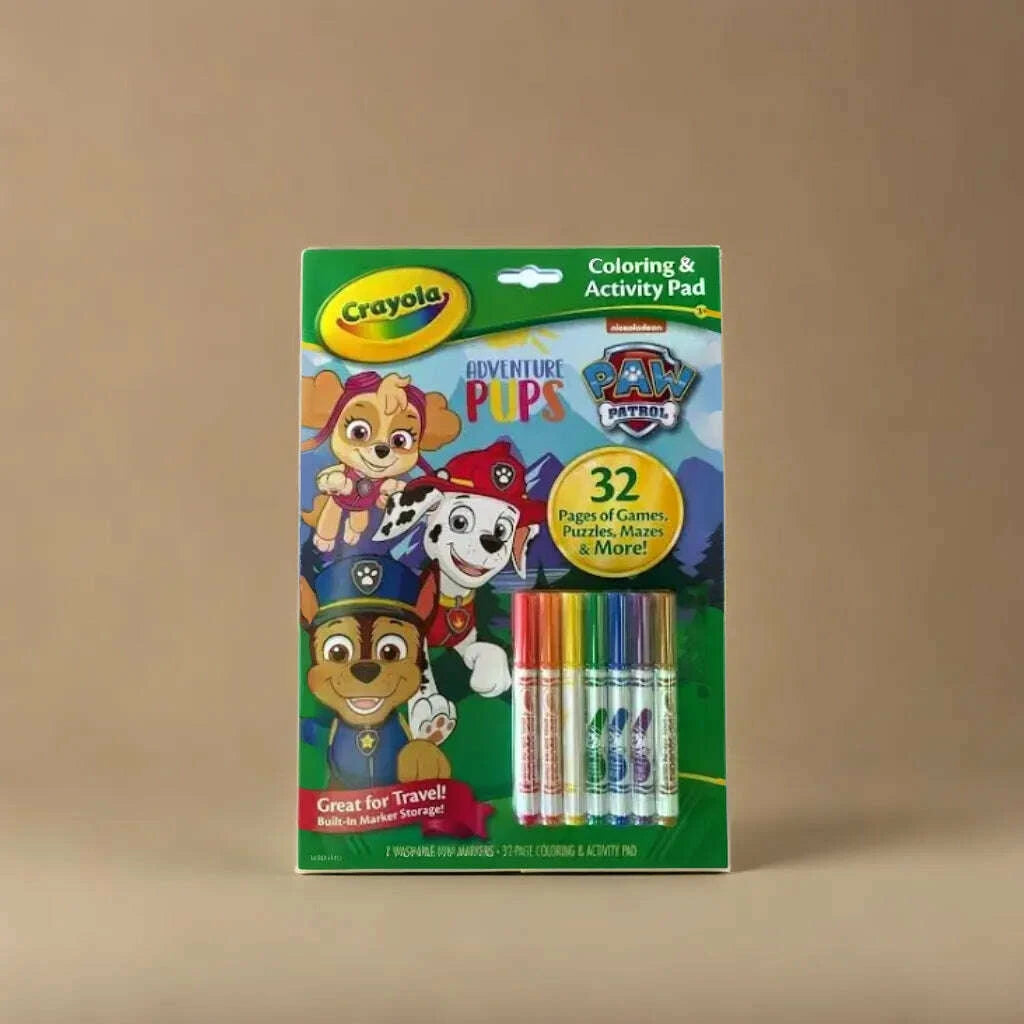 Crayola Paw Patrol Adventure Pups Coloring & Activity Pad - COLO