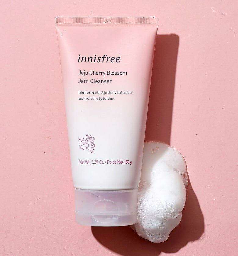 Innisfree Dewy Glow Jam Cleanser with Jeju Cherry Blossom – 150g / 5.29oz - COLO