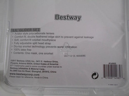 BLUE GOGGLES ONLY Bestway H2O Go! Kids Snorkel Set Ages 3+