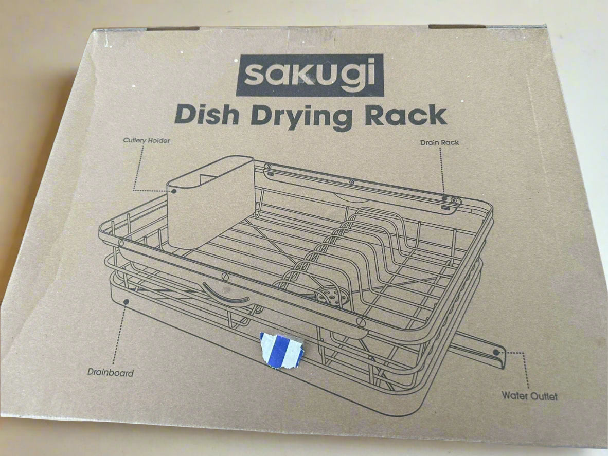 Sakugi Dish Drying Rack - New in Box