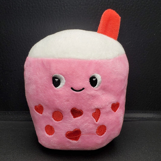Pink Boba Tea Plush by Way To Celebrate Stuffed Toy