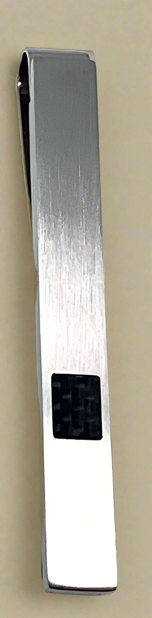 Minimalist Polished Steel Money Clip with Sleek Curve - COLO